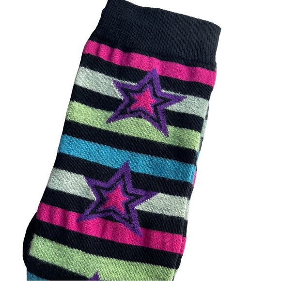 🧦🧦Neon Stars & Stripes Over the Knee Socks🧦🧦 - Picture 2 of 4